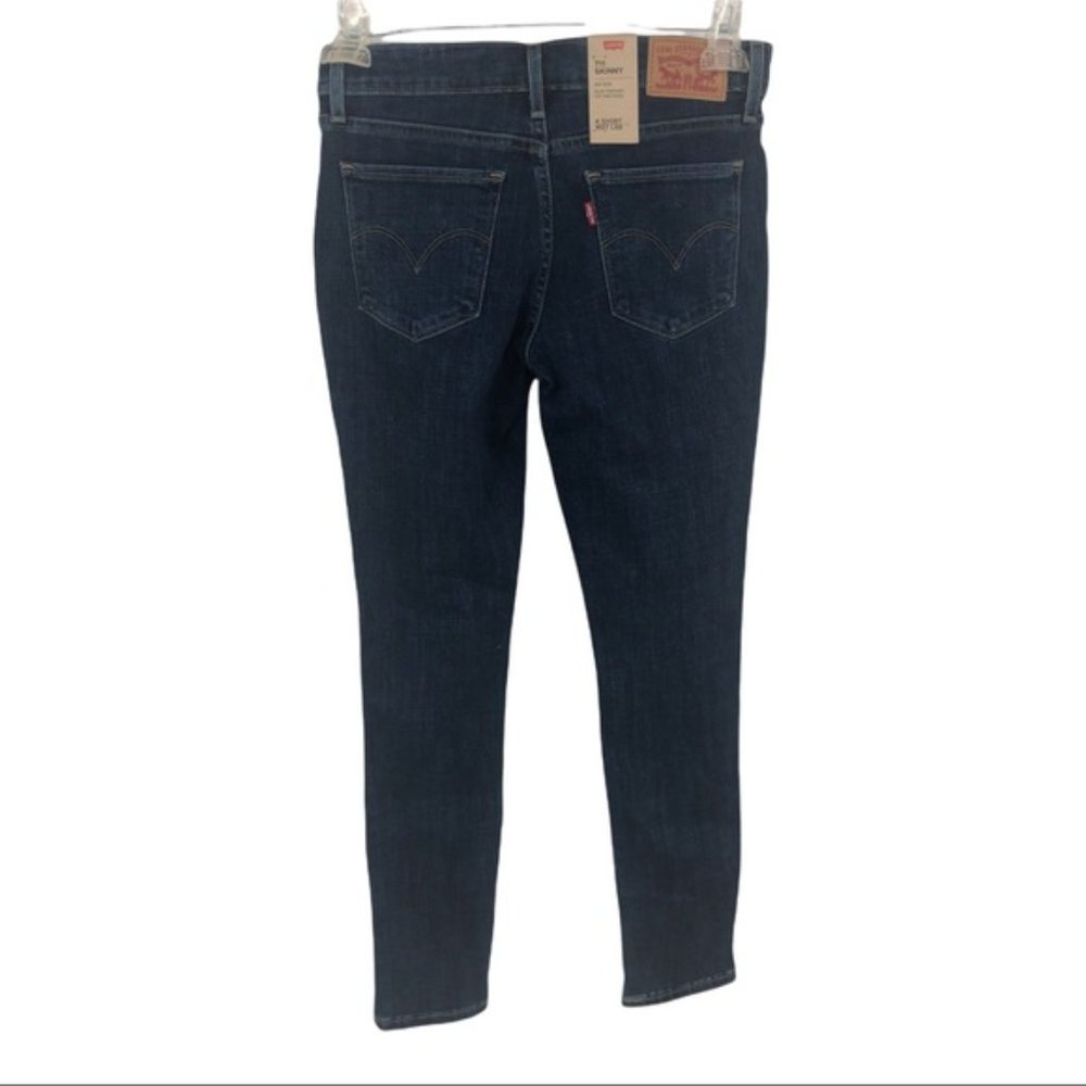 SOLD! NEW Levi's 711 Skinny Distressed Skinny Jean 27/28 - Picture 6 of 10